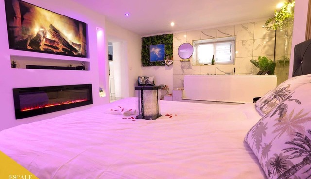 Escale Secrète Jacuzzi Montargis - Air-Conditioned Apartment in Montargis