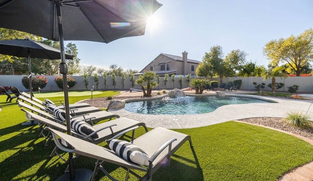 Fun Filled Stadium Getaway w/Heated Pool & Golf