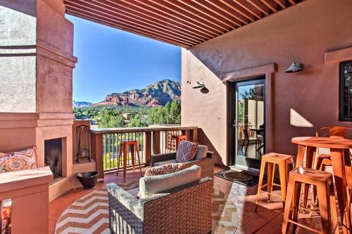 Furnished Patio & Views: West Sedona House!
