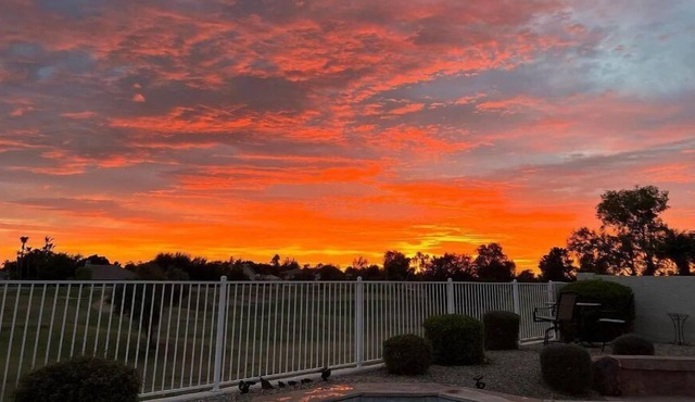 Golf Course Single Level Home with Amazing Sunset Views