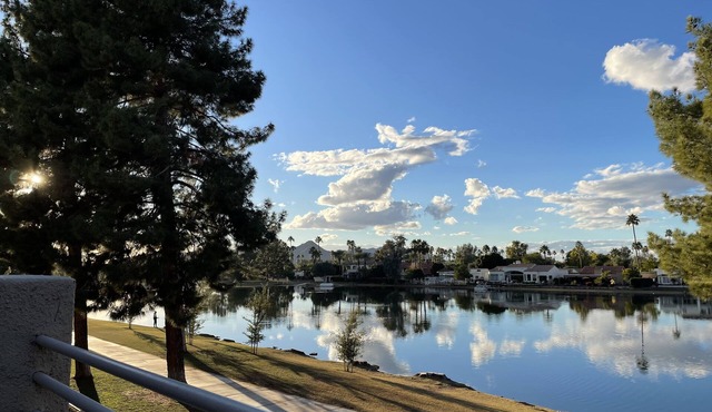 Gorgeous Lake Front Views in Prime Scottsdale Location!