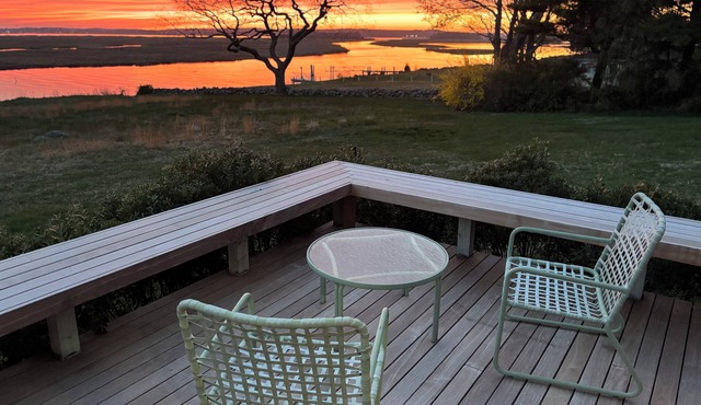 Gracious Riverfront Home where the Connecticut River and Long Island Sound Meet in Old Lyme