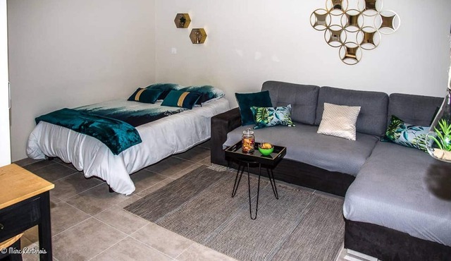 Homerez - Amazing studio for 2 ppl. with terrace at Abondant in Abondant