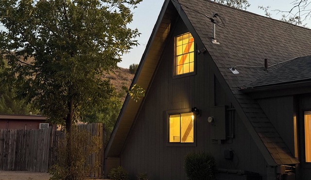 Iconic A-Frame with Hot Tub/Stargazing/King Bed/Pet Friendly near Sedona! in Lake Montezuma