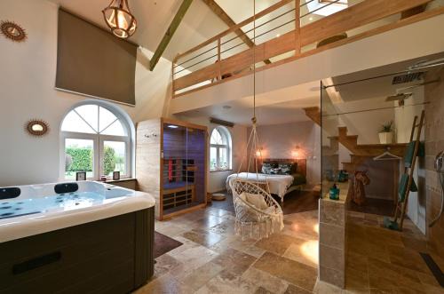 Instinct - Jacuzzi, Sauna, Apéritif dînatoire et Petit déjeuner in Rocquigny