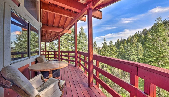 Lake Arrowhead Cabin w/Deck & Stunning Mtn Views!