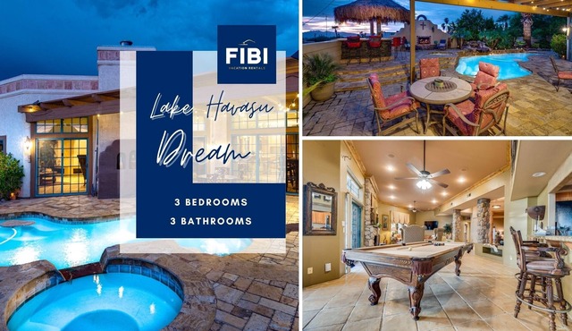 Lake Havasu City Oasis | Heated Pool & Spa | BBQ