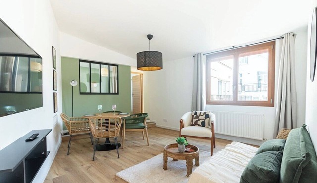 Le Pascal - Bright & Stylish 3-Bedroom Flat in Dijon