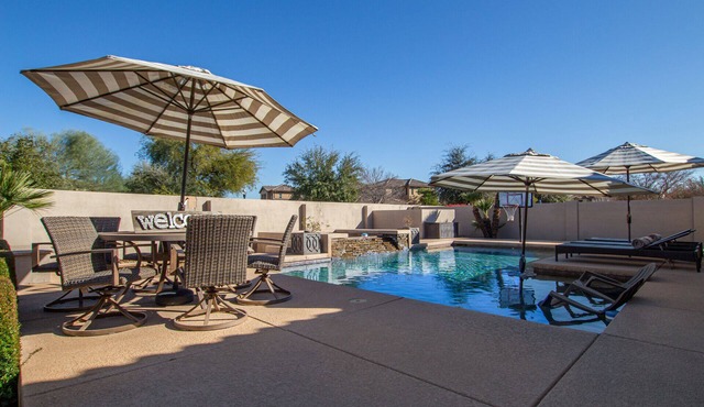 Litchfield Park Retreat with Backyard Oasis, Cardinals Stadium and Casinos