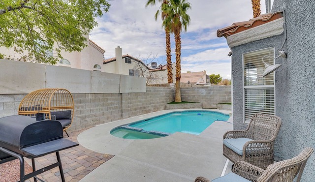 Luxe 3BR Executive Home w/Pool, Office & Patio