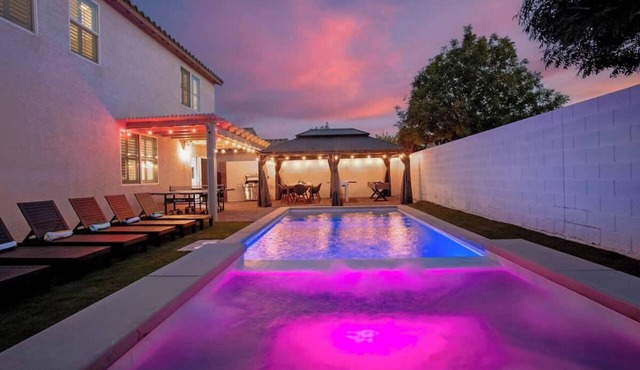 Luxury 7BR Home | Theater, Pool, Spa & Games