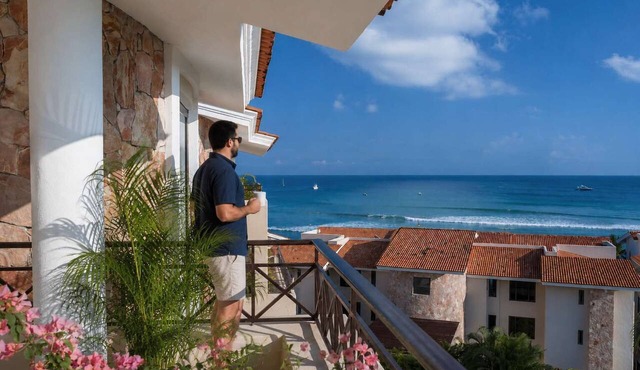 Luxury Oceanview Penthouse | Chef, Golf Cart & Beach Clubs in Punta de Mita