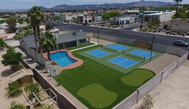 Luxury Vegas Getaway Pickleball, Pool & Game Room!