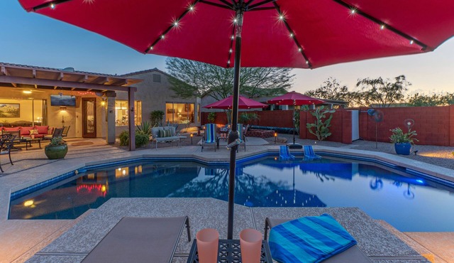 Mt VIEWS, Trails & Golf Oasis, Resort Amenities: Htd POOL, Spa, Putt Green, 3 Mt Bikes