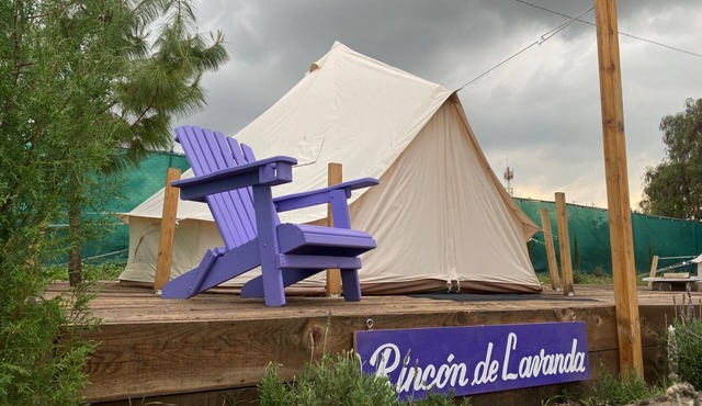 Natural Romance in Glamping Rincón de Lavanda in Texcoco de Mora