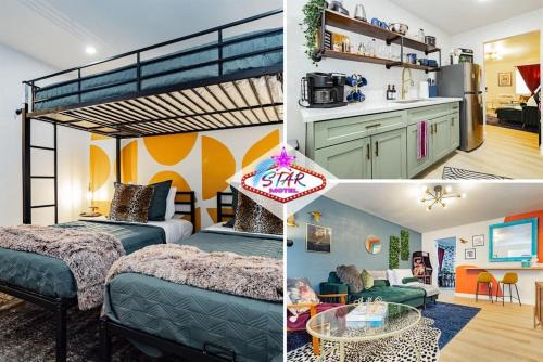 Near Strip 1BR Oasis w/Arcade, Sleeps 6 + WiFi