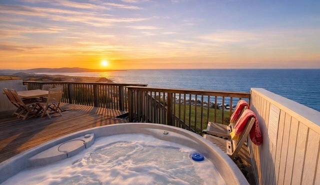 NEW! Dillon Beach Retreat! Ocean View! Hot Tub & Game Room! Bella Oceana in Dillon Beach