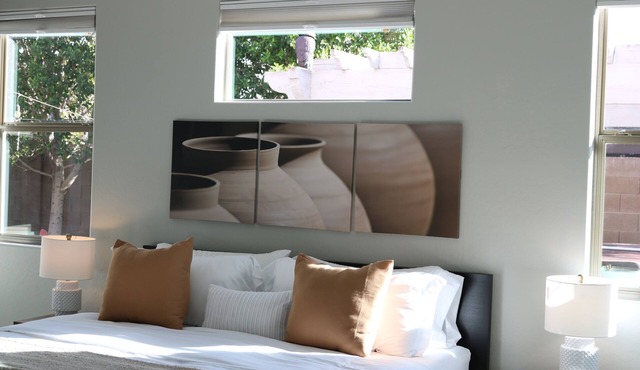 Newly- remodeled modern home.