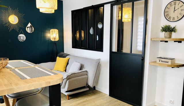 Nice cozy studio in Châteaubriant