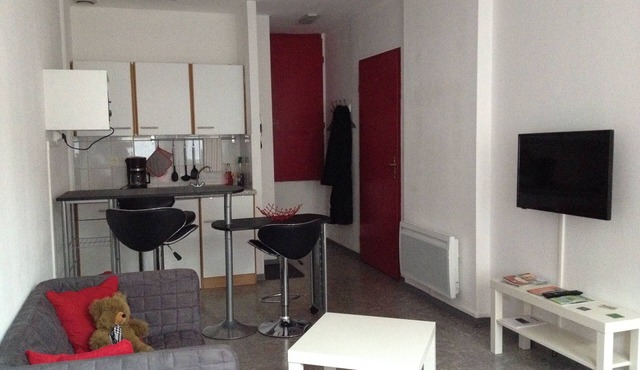 Nice studio completely renovated in the city center in Forbach