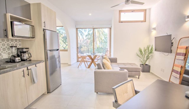 Oceanview Studio 3.5 Blocks to Beach - Upper East in Bucerías