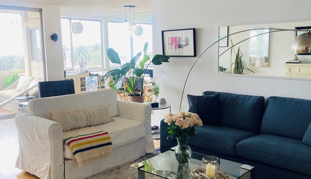 Old-Hollywood Charm w/City Views | Penthouse at base of Runyon Canyon