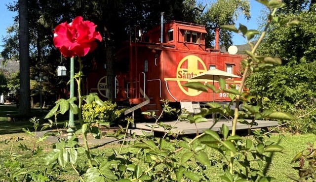 Orient Express Mystery Railroad Caboose Cabin