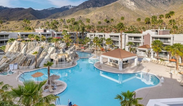 Palm Springs | Desert Getaway | Pool & Water Slide