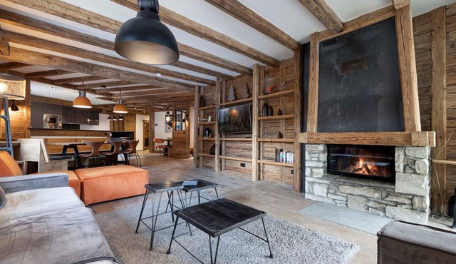 Panoramic view apartment, pets allowed - 8 guests in Val-d'Isère