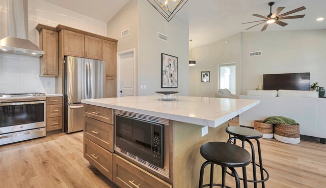 Pebblecreek. Totally remodeled to make this a dream rental! 55+ community