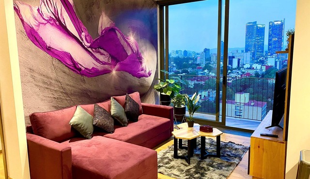 PH with the best views, 6 people, gym, 2 parkings in Ciudad de Mexico