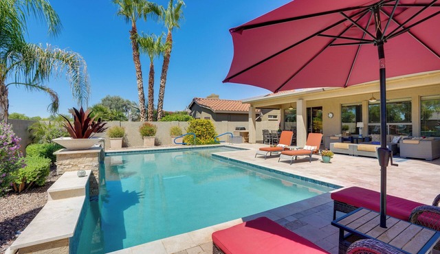 Pool, Golf Cart! Home in 55+ PebbleCreek Community