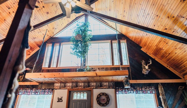 Private Cabin with Hot Tub, in Cherry Tree, 10 mins from The Roost Event Center in Cherry Tree