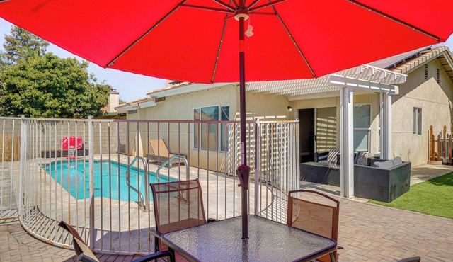 Private Pool & Patio: Pet-Friendly Bakersfield Gem