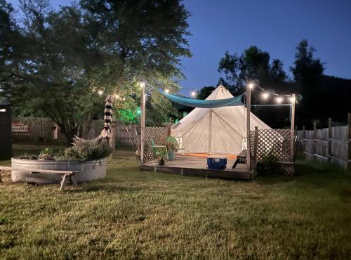 Savannah-Winery Yurt near Sequoia & Kings Canyon National Parks