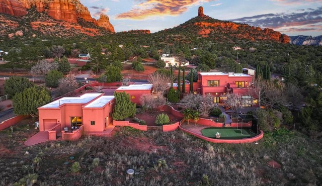 Space views & Sedona sunsets all yours