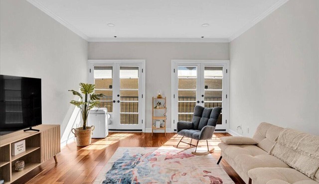 Spacious 2BR/2.5BA Coastal Retreat- Parking, Walkable to Water, Near Highways