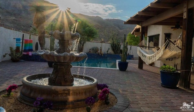 Spanish Desert Home, private with mountain views.
