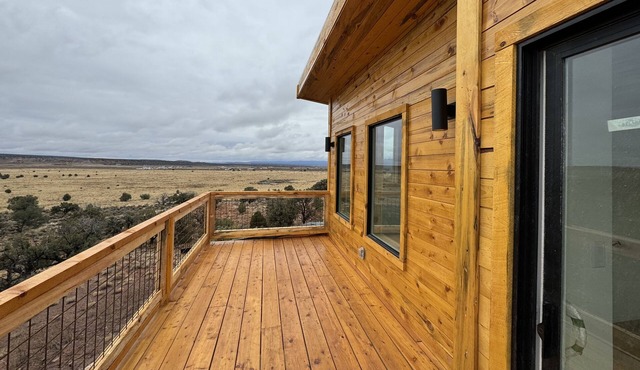 Stay in AMAZING tiny cabins @ The Cedars w Walkout Decks and DARK SKIES! in Kanab