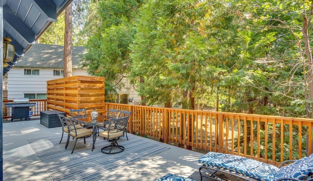 Steps to Lake Arrowhead: Cabin w/Full Lake Access