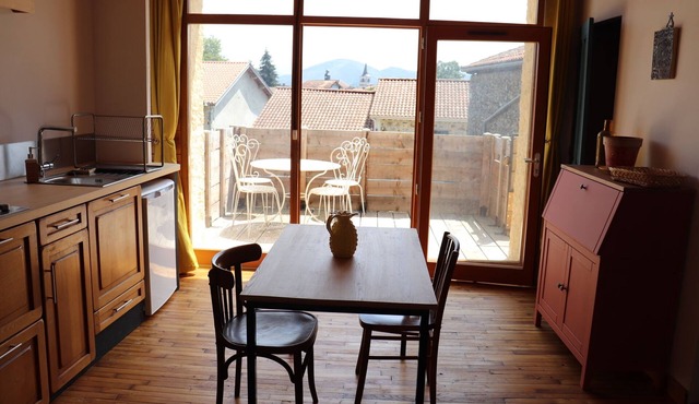 Studio Cosy + Balcon Avec vue sur les Pyrénées ! in Saint-Laurent-de-Neste
