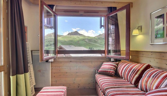 Studio cabine ensoleillé pour 4 pers, proche pistes - FR-1-455-201 in La Plagne Tarentaise