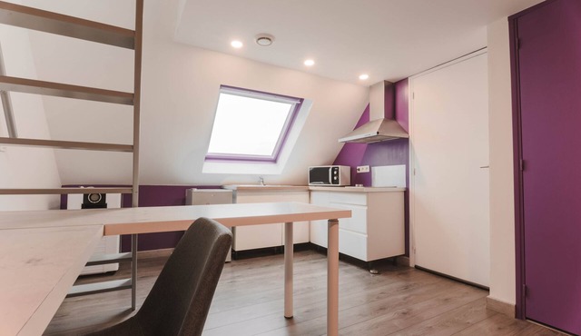 Studio, ideally located in Normandy in Baudre