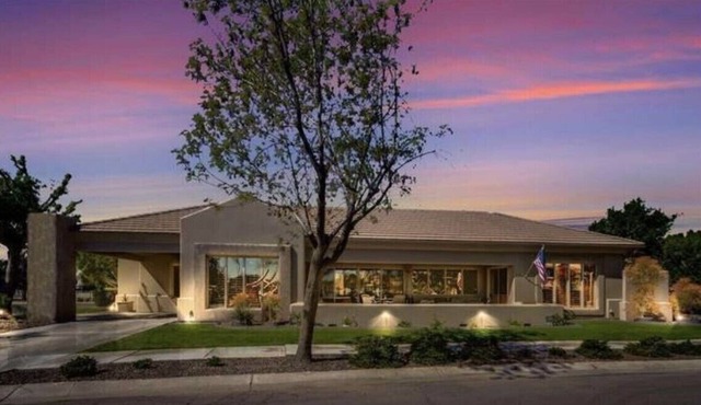 Stunning lake view home with oversized jetted spa