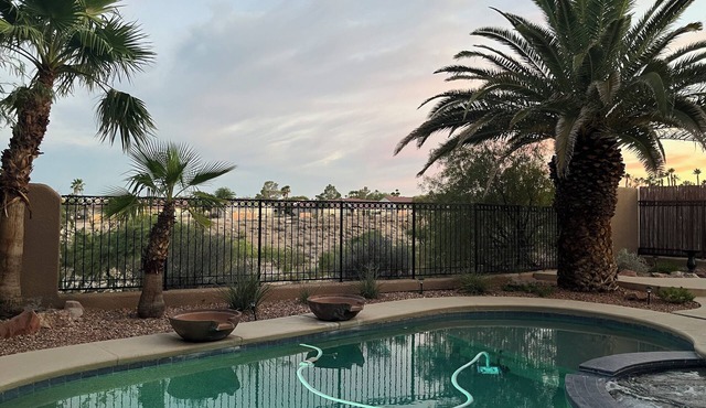 Summerlin Sanctuary! Luxury View Home 4/3 Pool Spa BBQ Pets OK!