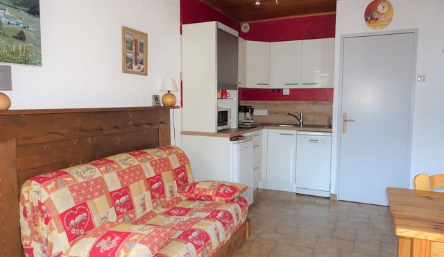 Sunny studio, 4 guests, terrace in Champagny-en-Vanoise