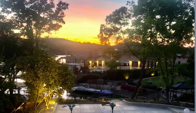 Sunset views from lakefront home! in Copperopolis