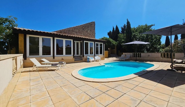 Superb villa with a private pool in Bize in Bize-Minervois