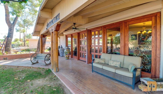 Swim Spa Access & Outdoor Kitchen! Tucson Home