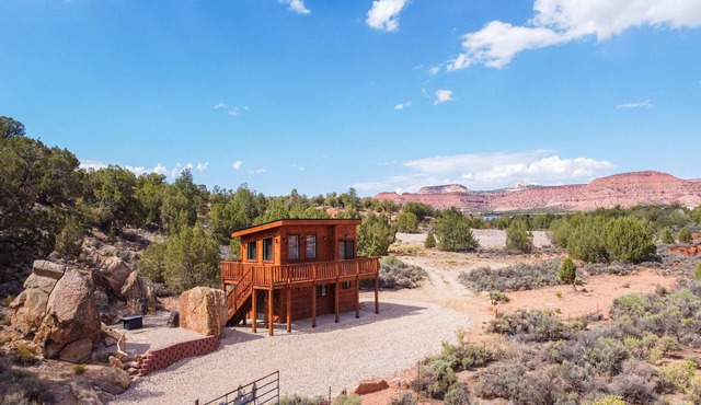 Tiny home with panoramic views & excellent stargazing in Kanab
